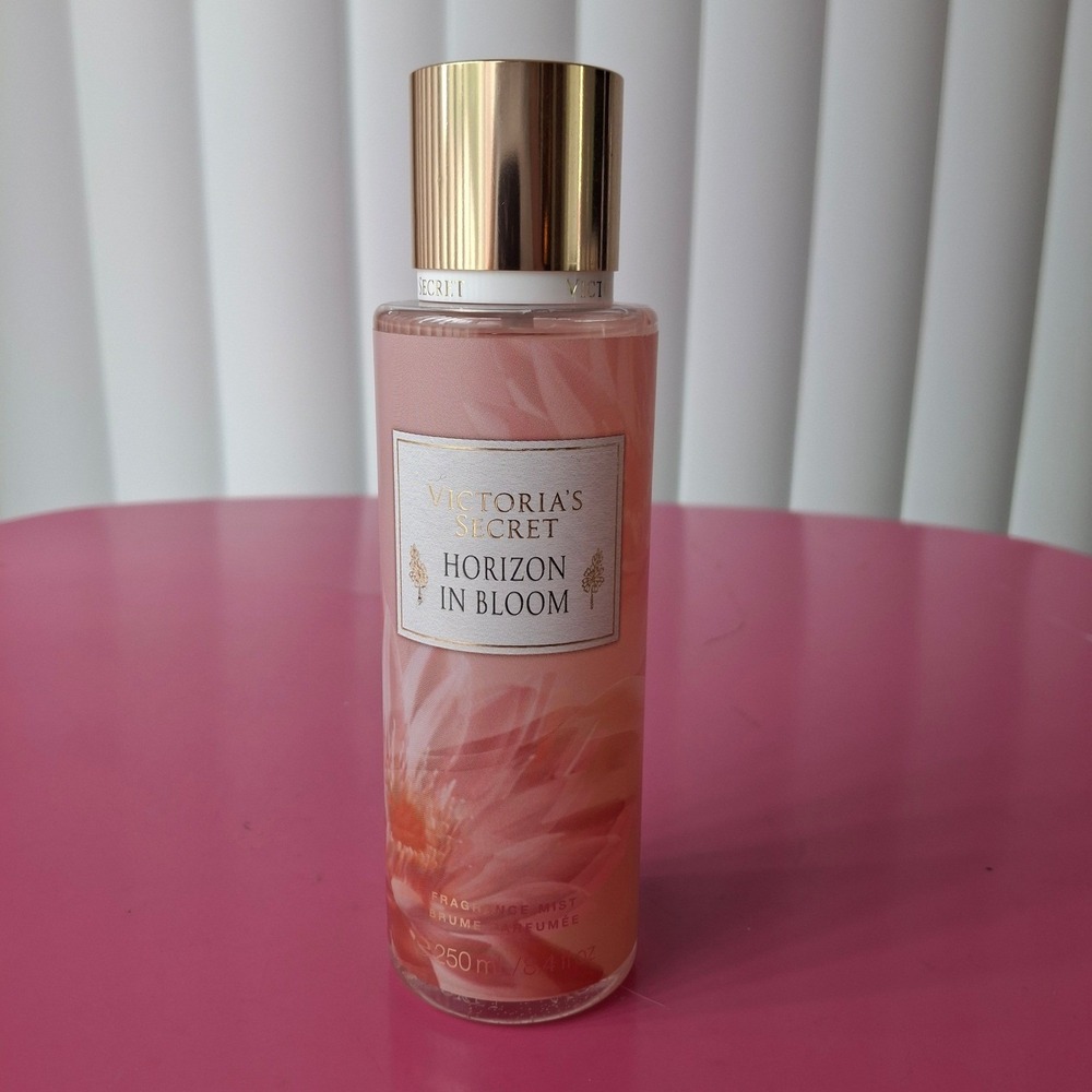 Victoria's Secret Horizon In Bloom Fragrance Mist 8.4oz Pink Cactus Peach Nectar